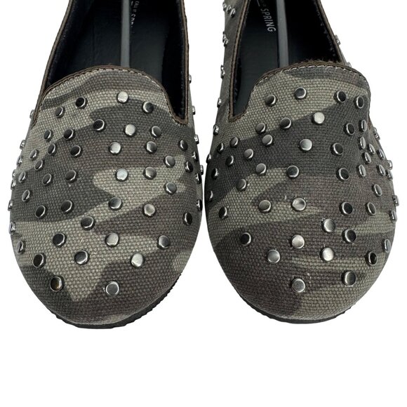 Call It‎ Spring Topolcany Studded Camo Flats Womens Size 7.5 Comfortable Loafers - Picture 3 of 9